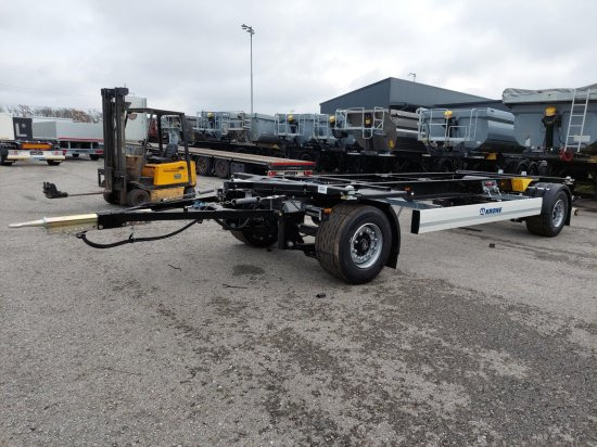 Krone AZW 18, Maxilafette, Verstelldeichsel - Контейнеровоз/ Змінний кузов причіп: фото 3 Krone AZW 18, Maxilafette, Verstelldeichsel - Контейнеровоз/ Змінний кузов причіп: фото 3