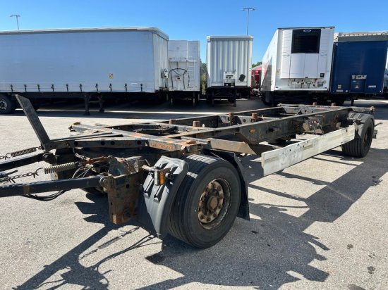 Krone AZW, Maxi BDF-Lafette, BPW-Achsen - Контейнеровоз/ Змінний кузов причіп: фото 2 Krone AZW, Maxi BDF-Lafette, BPW-Achsen - Контейнеровоз/ Змінний кузов причіп: фото 2