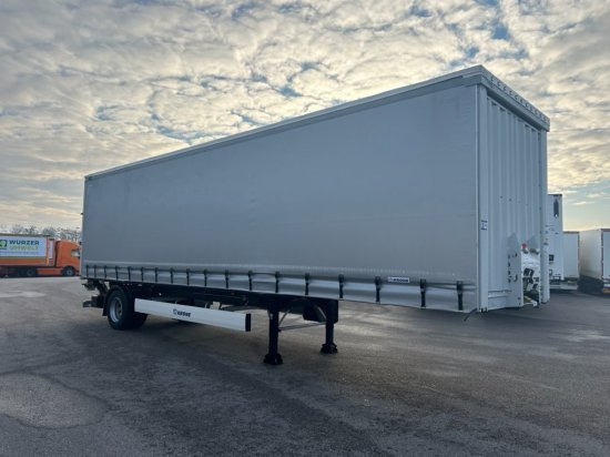 Krone City Liner Profi, 1-Achs- Zwangsgelenkt, Dhollandia LBW 2000kg, - Тентований напівпричіп: фото 3 Krone City Liner Profi, 1-Achs- Zwangsgelenkt, Dhollandia LBW 2000kg, - Тентований напівпричіп: фото 3