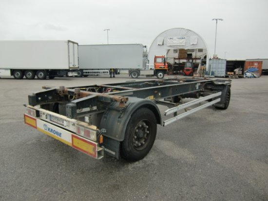 Krone Maxi Lafette BPW Achsen 3 Stück - Контейнеровоз/ Змінний кузов причіп: фото 4 Krone Maxi Lafette BPW Achsen 3 Stück - Контейнеровоз/ Змінний кузов причіп: фото 4