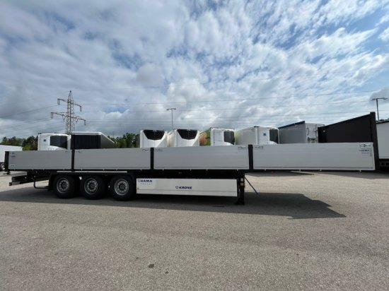 Krone Profi Liner SDP 27 Baustoff Auflieger Neu, 1-A Liftachse, mehrere Einheiten vorhanden - Бортовий напівпричіп/ Платформа: фото 4 Krone Profi Liner SDP 27 Baustoff Auflieger Neu, 1-A Liftachse, mehrere Einheiten vorhanden - Бортовий напівпричіп/ Платформа: фото 4