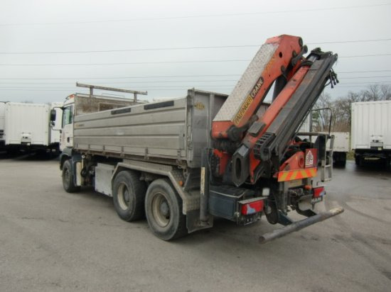 Самоскид вантажівка MAN TGA 33.430 6x4 Kipper, Manuel, E4 Palfinger Blatt-Blatt: фото 6