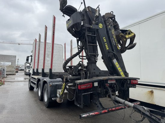 MAN TGS 33.510 BL 6x4, Intarder, Holztransporter, LIV 120Z - Лісовоз, Вантажівка з маніпулятором: фото 5 MAN TGS 33.510 BL 6x4, Intarder, Holztransporter, LIV 120Z - Лісовоз, Вантажівка з маніпулятором: фото 5