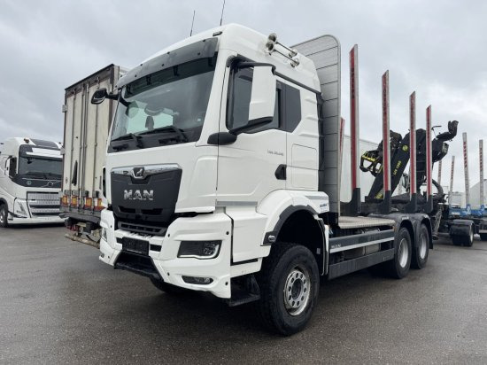MAN TGS 33.510 BL 6x4, Intarder, Holztransporter, LIV 120Z - Лісовоз, Вантажівка з маніпулятором: фото 1 MAN TGS 33.510 BL 6x4, Intarder, Holztransporter, LIV 120Z - Лісовоз, Вантажівка з маніпулятором: фото 1
