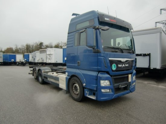 MAN TGX 26.440 BDF, XXL, Retarder, Automatik, E6, Liftachse, - Контейнеровоз/ Змінний кузов вантажівка: фото 3 MAN TGX 26.440 BDF, XXL, Retarder, Automatik, E6, Liftachse, - Контейнеровоз/ Змінний кузов вантажівка: фото 3