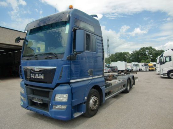 MAN TGX 26.440 XXL 6x2 Liftachse Euro 6 - Контейнеровоз/ Змінний кузов вантажівка: фото 1 MAN TGX 26.440 XXL 6x2 Liftachse Euro 6 - Контейнеровоз/ Змінний кузов вантажівка: фото 1