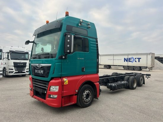 MAN TGX 26.500 XXL, 6x2, Jumbo, Liftachse, Intarder, Euro6, Full-Air - Вантажівка шасі: фото 1 MAN TGX 26.500 XXL, 6x2, Jumbo, Liftachse, Intarder, Euro6, Full-Air - Вантажівка шасі: фото 1
