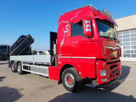 MAN TGX 26.510 BL Pritsche, Intarder, HIAB X-HIPRO 558EP-5, Alu-Felgen, Lenkachse, - Бортова вантажівка/ Платформа, Вантажівка з маніпулятором: фото 3 MAN TGX 26.510 BL Pritsche, Intarder, HIAB X-HIPRO 558EP-5, Alu-Felgen, Lenkachse, - Бортова вантажівка/ Платформа, Вантажівка з маніпулятором: фото 3