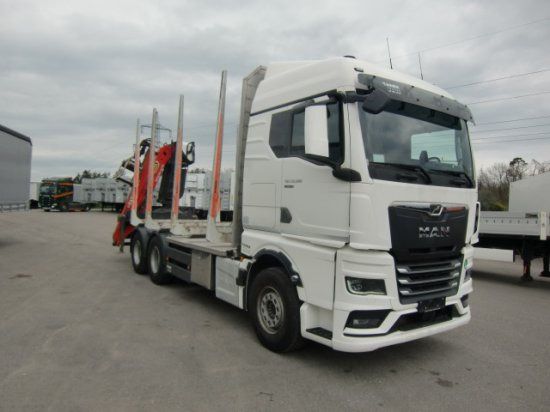 MAN TGX 33.580 BL 6x4, Intarder, Holztransporter, - Лісовоз, Вантажівка з маніпулятором: фото 3 MAN TGX 33.580 BL 6x4, Intarder, Holztransporter, - Лісовоз, Вантажівка з маніпулятором: фото 3