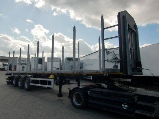 MEGA TIMBER LONG Holzauflieger 8 Rungenpaare 3. Achse Liftachse - Напівпричіп лісовоз: фото 3 MEGA TIMBER LONG Holzauflieger 8 Rungenpaare 3. Achse Liftachse - Напівпричіп лісовоз: фото 3