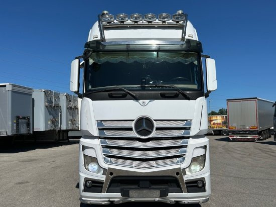 Mercedes-Benz Actros 2545 L 6x2, Retarder, Pritsche, Hiab XS 166 D-4 PRO, E5 - Бортова вантажівка/ Платформа, Вантажівка з маніпулятором: фото 2 Mercedes-Benz Actros 2545 L 6x2, Retarder, Pritsche, Hiab XS 166 D-4 PRO, E5 - Бортова вантажівка/ Платформа, Вантажівка з маніпулятором: фото 2