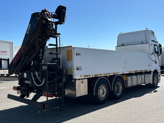 Mercedes-Benz Actros 2545 L 6x2, Retarder, Pritsche, Hiab XS 166 D-4 PRO, E5 - Бортова вантажівка/ Платформа, Вантажівка з маніпулятором: фото 5 Mercedes-Benz Actros 2545 L 6x2, Retarder, Pritsche, Hiab XS 166 D-4 PRO, E5 - Бортова вантажівка/ Платформа, Вантажівка з маніпулятором: фото 5