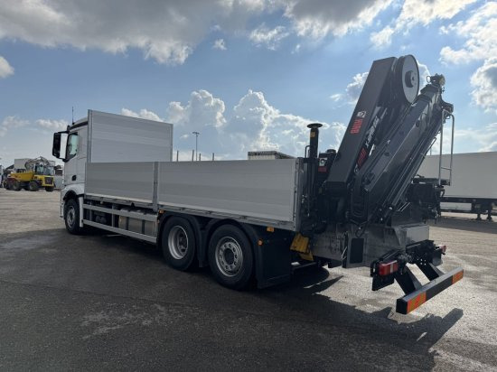 Mercedes-Benz Actros 2653, Retarder, Pritsche, Hiab Hipro 232 ES5 - Бортова вантажівка/ Платформа, Вантажівка з маніпулятором: фото 4 Mercedes-Benz Actros 2653, Retarder, Pritsche, Hiab Hipro 232 ES5 - Бортова вантажівка/ Платформа, Вантажівка з маніпулятором: фото 4