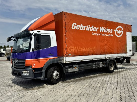 Mercedes-Benz Atego N2 Euro 6 - Тентована вантажівка: фото 1 Mercedes-Benz Atego N2 Euro 6 - Тентована вантажівка: фото 1