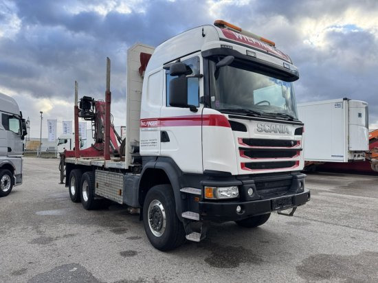 Scania G490 6X6  Blatt-Blatt Penz Kran 12.Z8.70 - Лісовоз, Вантажівка з маніпулятором: фото 1 Scania G490 6X6  Blatt-Blatt Penz Kran 12.Z8.70 - Лісовоз, Вантажівка з маніпулятором: фото 1