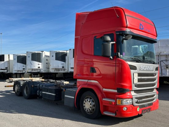 Scania R410 6x2 Topline, BDF, E6, Automatik, Redarter, Standklima, Liftachse - Контейнеровоз/ Змінний кузов вантажівка: фото 3 Scania R410 6x2 Topline, BDF, E6, Automatik, Redarter, Standklima, Liftachse - Контейнеровоз/ Змінний кузов вантажівка: фото 3