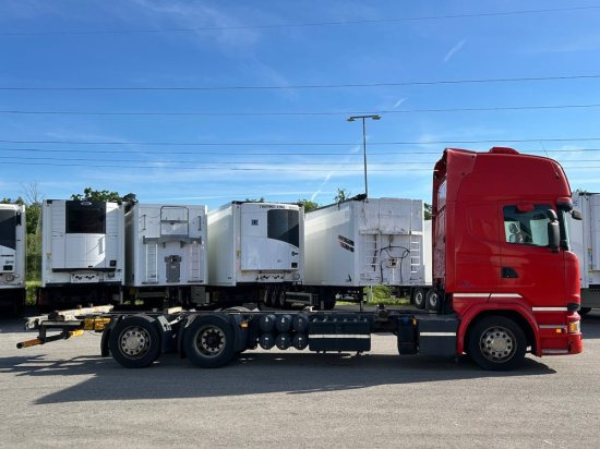 Scania R410 6x2 Topline, BDF, E6, Automatik, Redarter, Standklima, Liftachse - Контейнеровоз/ Змінний кузов вантажівка: фото 4 Scania R410 6x2 Topline, BDF, E6, Automatik, Redarter, Standklima, Liftachse - Контейнеровоз/ Змінний кузов вантажівка: фото 4