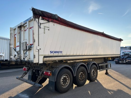 Schmitz SGF S3 Alu Kippmulde 34m³, Liftachse, Schmitz-Achsen, Rollplane, Podest - Самоскид напівпричіп: фото 5 Schmitz SGF S3 Alu Kippmulde 34m³, Liftachse, Schmitz-Achsen, Rollplane, Podest - Самоскид напівпричіп: фото 5