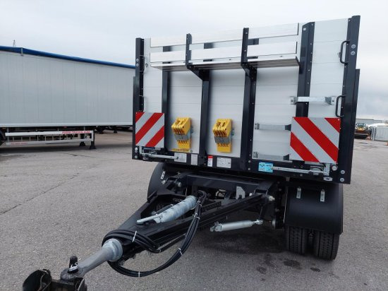 Schwarzmüller 2-Achs Jumbo-Baustoff-Plateauanhänger, BPW-Achsen, Alufelgen, - Бортовий причіп/ Платформа: фото 5 Schwarzmüller 2-Achs Jumbo-Baustoff-Plateauanhänger, BPW-Achsen, Alufelgen, - Бортовий причіп/ Платформа: фото 5