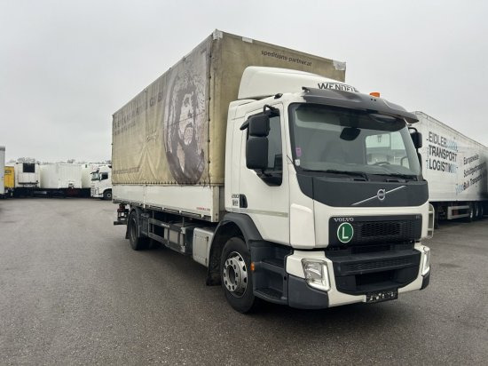 Volvo FE 280 Pritsche/Plane, Automatik, E6 - Тентована вантажівка: фото 3 Volvo FE 280 Pritsche/Plane, Automatik, E6 - Тентована вантажівка: фото 3