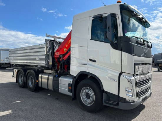Volvo FH 500 3-Seiten Kipper mit Palfinger PK22002EH, Retarder - Самоскид вантажівка, Вантажівка з маніпулятором: фото 3 Volvo FH 500 3-Seiten Kipper mit Palfinger PK22002EH, Retarder - Самоскид вантажівка, Вантажівка з маніпулятором: фото 3