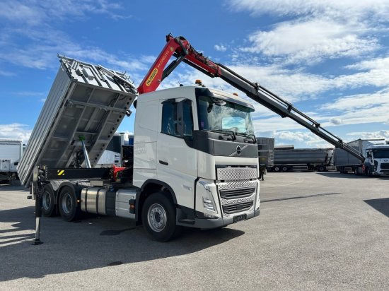 Volvo FH 500 3-Seiten Kipper mit Palfinger PK22002EH, Retarder - Самоскид вантажівка: фото 1 Volvo FH 500 3-Seiten Kipper mit Palfinger PK22002EH, Retarder - Самоскид вантажівка: фото 1