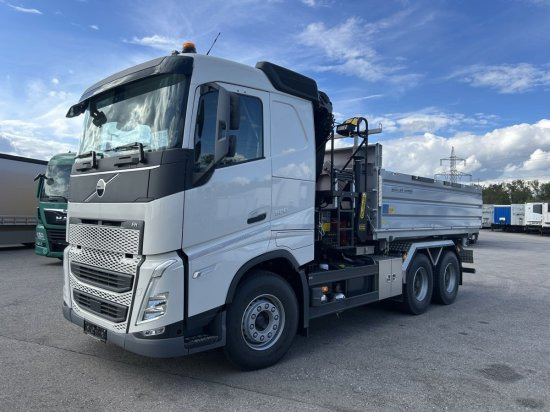 Volvo FH 500 3-Seiten Meiller Kipper mit Palfinger PK22002EH, Retarder, - Самоскид вантажівка: фото 1 Volvo FH 500 3-Seiten Meiller Kipper mit Palfinger PK22002EH, Retarder, - Самоскид вантажівка: фото 1