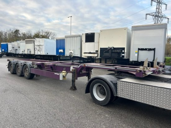 Web Trailer LPRS24 Heckschieber 1x20 ft 2x20 ft 1x40 ft - Контейнеровоз/ Змінний кузов напівпричіп: фото 3 Web Trailer LPRS24 Heckschieber 1x20 ft 2x20 ft 1x40 ft - Контейнеровоз/ Змінний кузов напівпричіп: фото 3