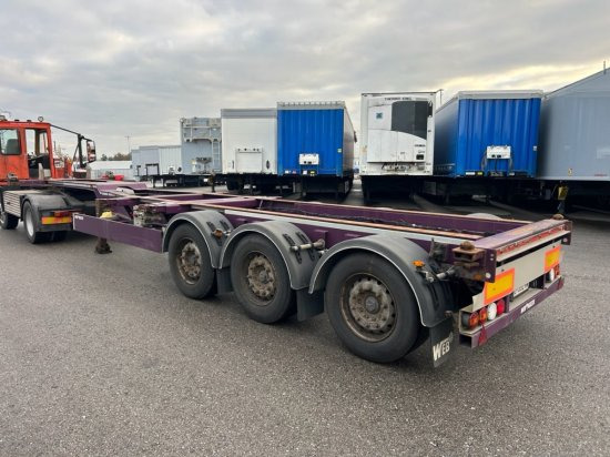 Web Trailer LPRS24 Heckschieber 1x20 ft 2x20 ft 1x40 ft mehrere Einheiten verfügbar - Контейнеровоз/ Змінний кузов напівпричіп: фото 2 Web Trailer LPRS24 Heckschieber 1x20 ft 2x20 ft 1x40 ft mehrere Einheiten verfügbar - Контейнеровоз/ Змінний кузов напівпричіп: фото 2