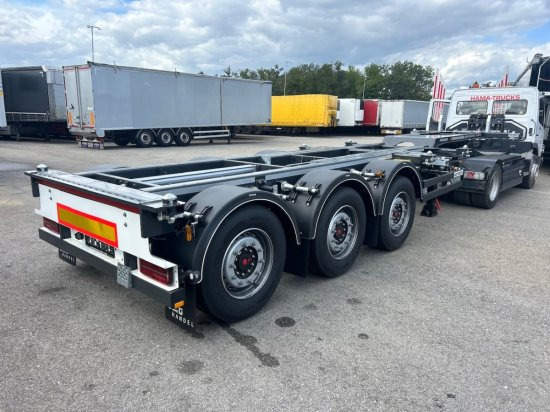 Новий Контейнеровоз/ Змінний кузов напівпричіп Web Trailer LPRS24 Mitten-Heckschieber 1x20 ft 2x20 ft 1x40ft,: фото 6