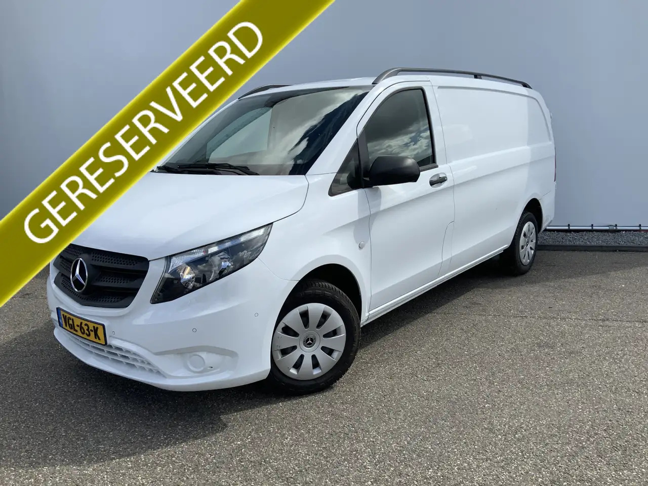 Mercedes-Benz Vito 110 CDI L2 Airco Cruise Navi Scherm Dakrail Euro 6 - Суцільнометалевий фургон: фото 1 Mercedes-Benz Vito 110 CDI L2 Airco Cruise Navi Scherm Dakrail Euro 6 - Суцільнометалевий фургон: фото 1