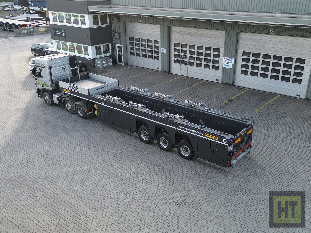 Faymonviile 3-Achs-Beton-Innenlader-PrefaMAX - Бортовий напівпричіп/ Платформа: фото 1 Faymonviile 3-Achs-Beton-Innenlader-PrefaMAX - Бортовий напівпричіп/ Платформа: фото 1