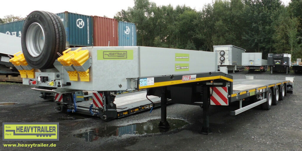 Faymonville MAX Trailer 3-Achs-Tele-Semi-Sattelauflieger - Низькорамна платформа напівпричіп: фото 2 Faymonville MAX Trailer 3-Achs-Tele-Semi-Sattelauflieger - Низькорамна платформа напівпричіп: фото 2
