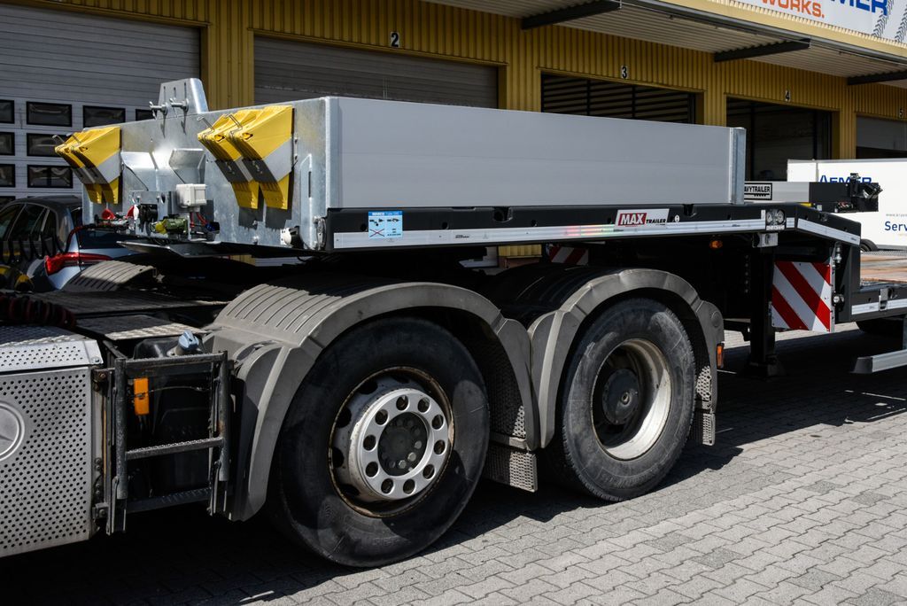 Faymonville MAX Trailer 3-Achs-Tele-Semi-zwangsgelenkt - Низькорамна платформа напівпричіп: фото 2 Faymonville MAX Trailer 3-Achs-Tele-Semi-zwangsgelenkt - Низькорамна платформа напівпричіп: фото 2