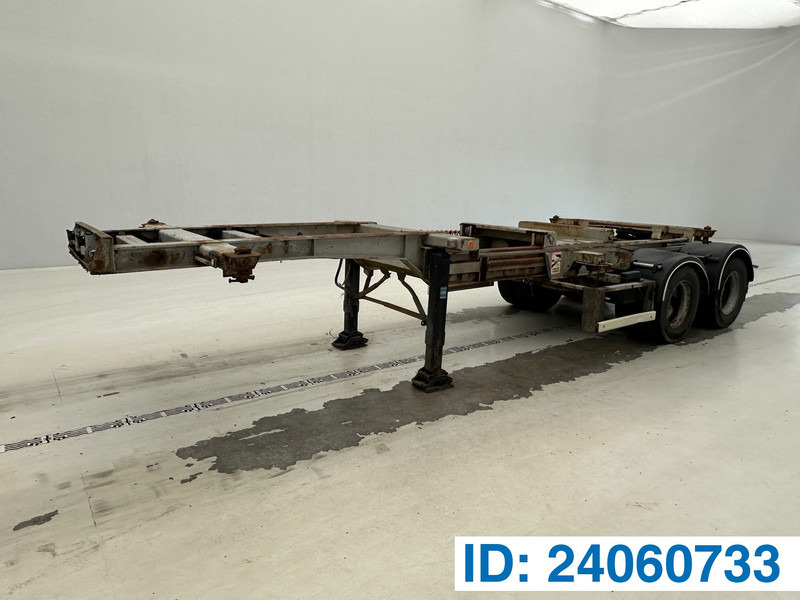 ASCA Bi-train skelet 20 ft - Контейнеровоз/ Змінний кузов напівпричіп: фото 1 ASCA Bi-train skelet 20 ft - Контейнеровоз/ Змінний кузов напівпричіп: фото 1