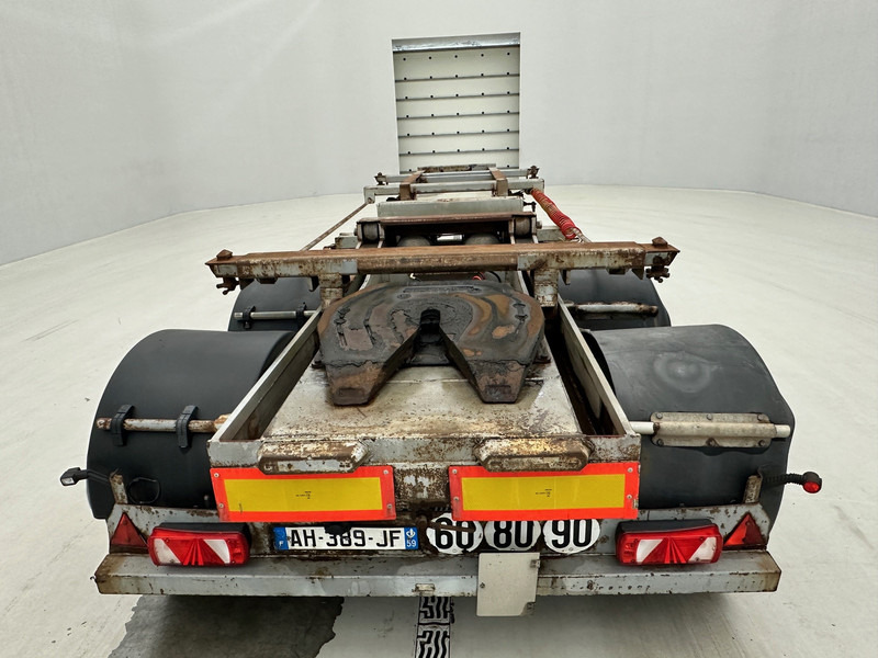 Контейнеровоз/ Змінний кузов напівпричіп ASCA Bi-train skelet 20 ft: фото 6