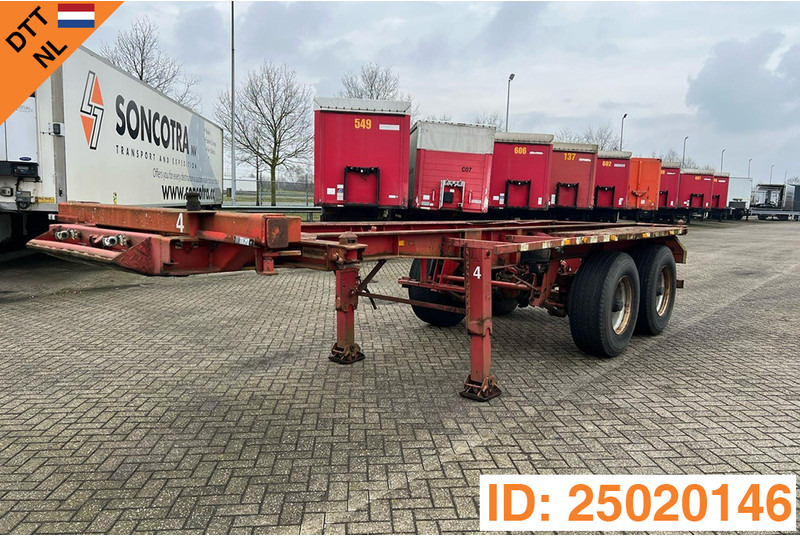 Burg 20 ft skelet - Контейнеровоз/ Змінний кузов напівпричіп: фото 1 Burg 20 ft skelet - Контейнеровоз/ Змінний кузов напівпричіп: фото 1