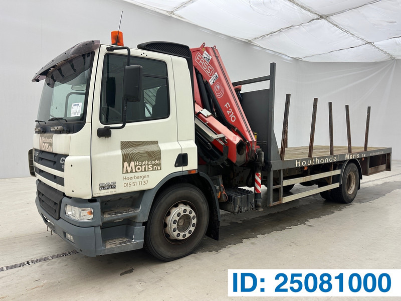 DAF CF75.310 - Бортова вантажівка/ Платформа, Вантажівка з маніпулятором: фото 1 DAF CF75.310 - Бортова вантажівка/ Платформа, Вантажівка з маніпулятором: фото 1