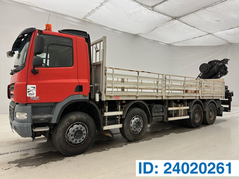DAF CF85.410 - 8x4 - Бортова вантажівка/ Платформа, Вантажівка з маніпулятором: фото 1 DAF CF85.410 - 8x4 - Бортова вантажівка/ Платформа, Вантажівка з маніпулятором: фото 1