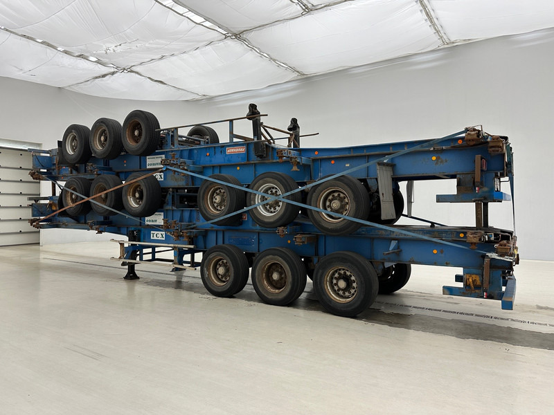 Контейнеровоз/ Змінний кузов напівпричіп Fruehauf Stack 4 x Skelet 2 x 20-40 ft: фото 6