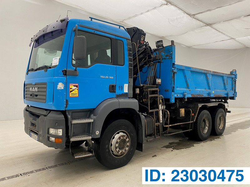 MAN TGA 26.363 - 6x4* - Самоскид вантажівка, Вантажівка з маніпулятором: фото 1 MAN TGA 26.363 - 6x4* - Самоскид вантажівка, Вантажівка з маніпулятором: фото 1