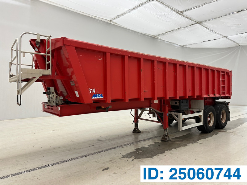 MOL 22 cub in steel - Самоскид напівпричіп: фото 1 MOL 22 cub in steel - Самоскид напівпричіп: фото 1