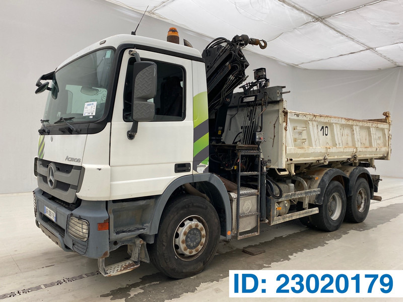 Mercedes-Benz Actros 3336 - 6x4 - Самоскид вантажівка, Вантажівка з маніпулятором: фото 1 Mercedes-Benz Actros 3336 - 6x4 - Самоскид вантажівка, Вантажівка з маніпулятором: фото 1