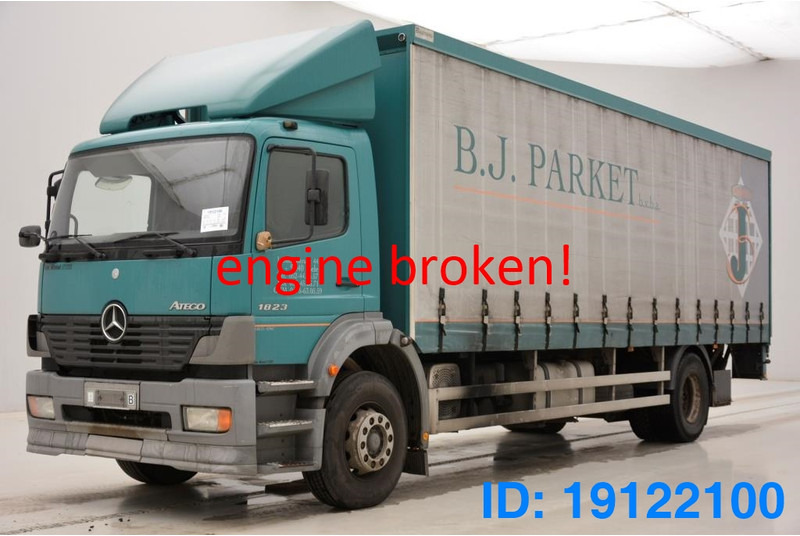 Mercedes-Benz Atego 1823 - damaged engine - Тентована вантажівка: фото 1 Mercedes-Benz Atego 1823 - damaged engine - Тентована вантажівка: фото 1