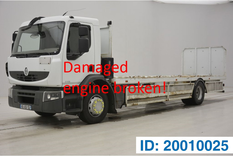 Renault Premium 270 DXi - damaged engine - Бортова вантажівка/ Платформа: фото 1 Renault Premium 270 DXi - damaged engine - Бортова вантажівка/ Платформа: фото 1