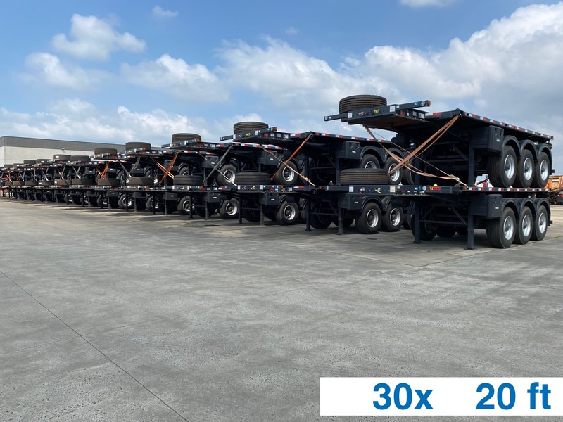 SERGOMEL Chassis/Plateau 20FT - NEW - Контейнеровоз/ Змінний кузов напівпричіп: фото 1 SERGOMEL Chassis/Plateau 20FT - NEW - Контейнеровоз/ Змінний кузов напівпричіп: фото 1