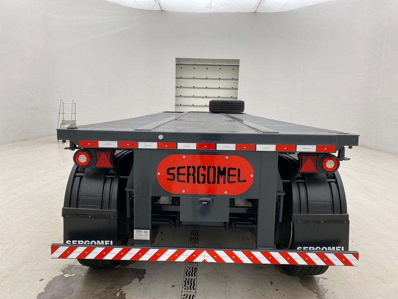 Новий Контейнеровоз/ Змінний кузов напівпричіп SERGOMEL Chassis/Plateau 20FT - NEW: фото 10