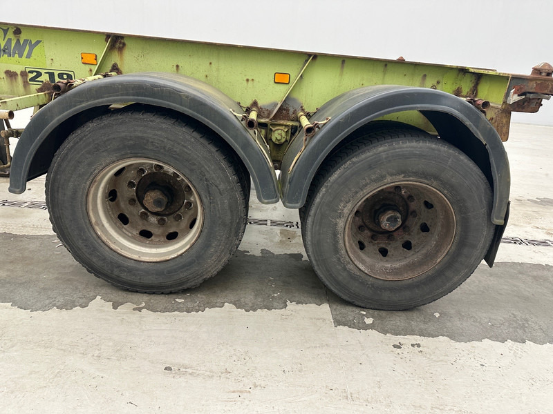 Контейнеровоз/ Змінний кузов напівпричіп Van Hool Skelet 20 ft: фото 8