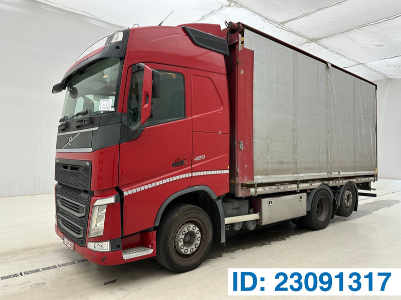 Volvo FH 420 Globetrotter - 6x2 - Тентована вантажівка: фото 1 Volvo FH 420 Globetrotter - 6x2 - Тентована вантажівка: фото 1