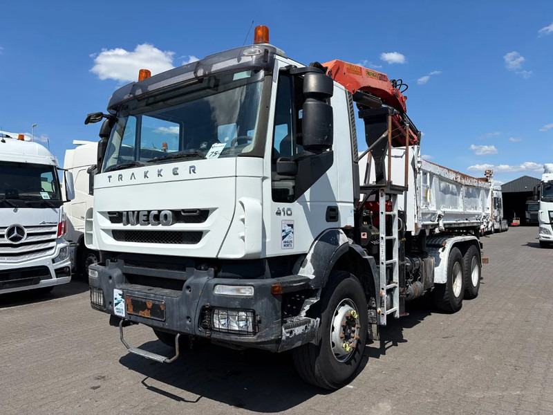 Iveco Trakker 410 6X4 Manual Gearbox 2 Way Tipper + Palfinger PK15500 - Самоскид вантажівка, Вантажівка з маніпулятором: фото 5 Iveco Trakker 410 6X4 Manual Gearbox 2 Way Tipper + Palfinger PK15500 - Самоскид вантажівка, Вантажівка з маніпулятором: фото 5